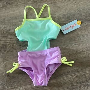 NWT CAT & JACK BABY SWIMSUIT 12 months